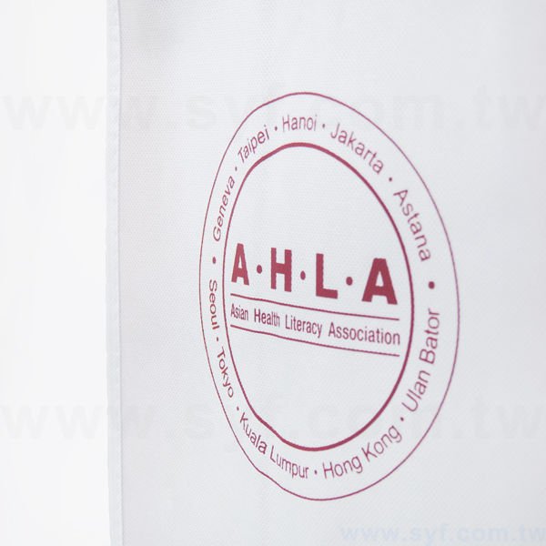 不織布手提立體袋-厚度80G-尺寸W25xH33xD8cm-雙面單色可客製化印刷_5